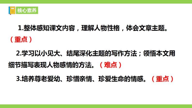 【核心素养】部编版初中语文七年级上册6《散步》 课件+教案+同步测试（含答案）+导学案（师生版）03