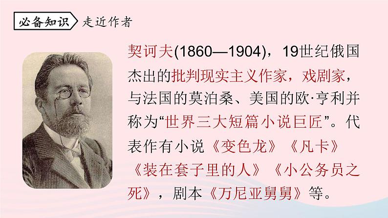 2023九年级语文下册第2单元6变色龙第1课时课件（部编版）05