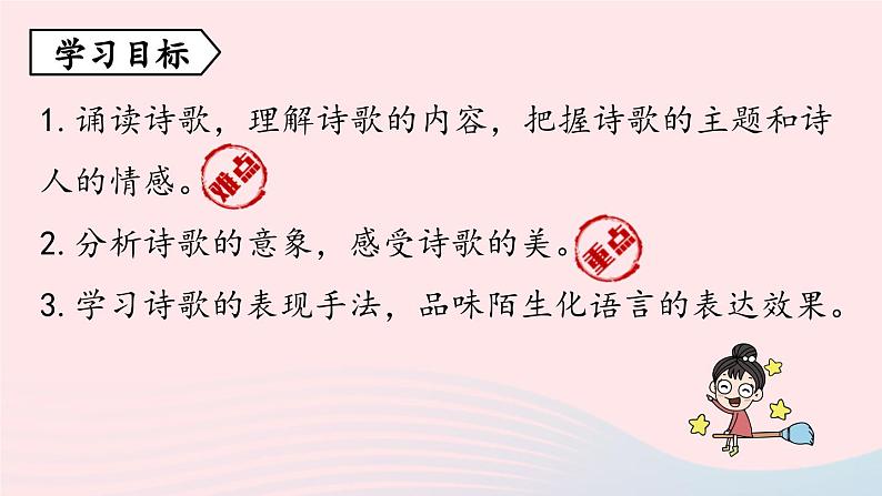 2023九年级语文上册第1单元6我看课件（部编版）04