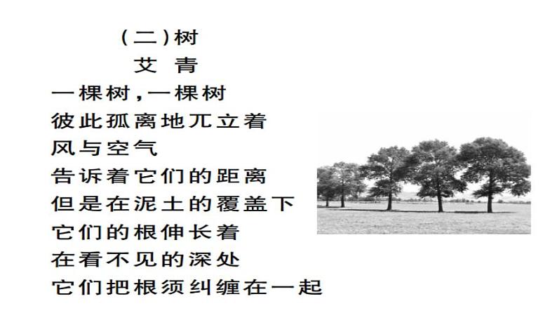 九上我爱这土地同步课件02