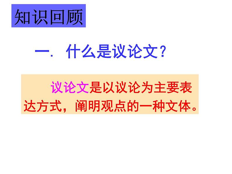 九上议论文论点的确立同步课件第2页