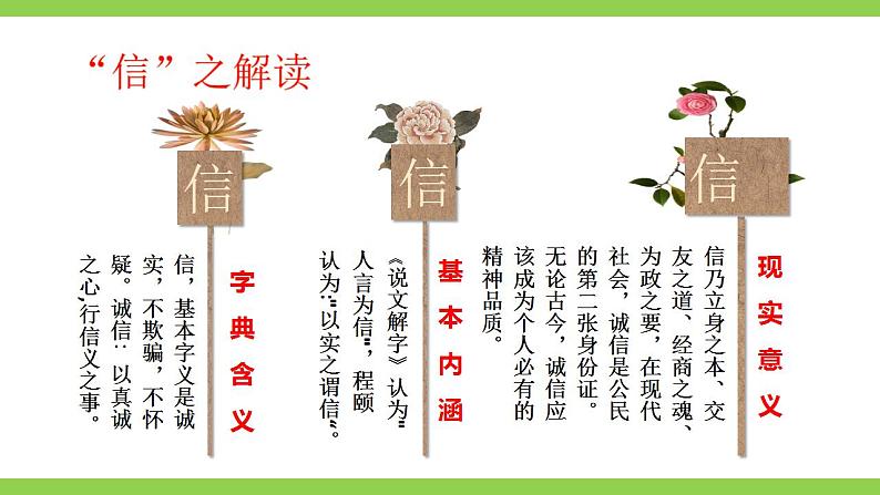 【核心素养】部编版初中语文八上第二单元综合性学习《人无信不立》（课件+教案）04