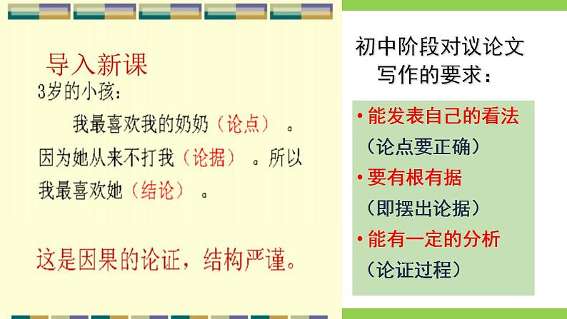 【核心素养】部编版初中语文九上第二单元写作《观点要明确》（课件+教案）03
