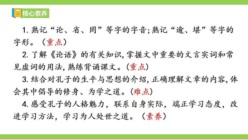 【核心素养】部编版初中语文七年级上册11《论语》十二章课件+教案+同步测试（含答案）+导学案（师生版）03