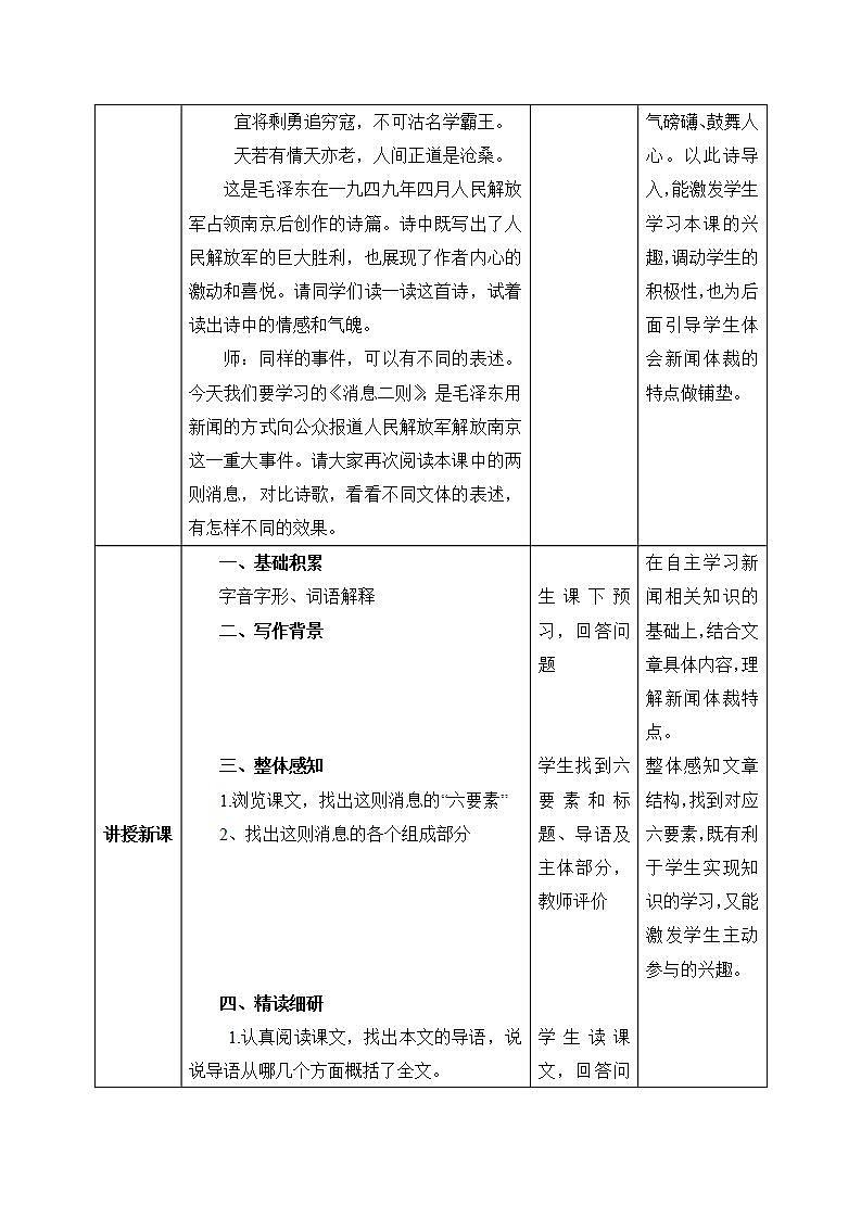 【核心素养目标】人教部编版初中语文八年级上册 《消息二则-人民解放军百万大军横渡长江》第二课时课件+教案+同步分层练习（含答案）02