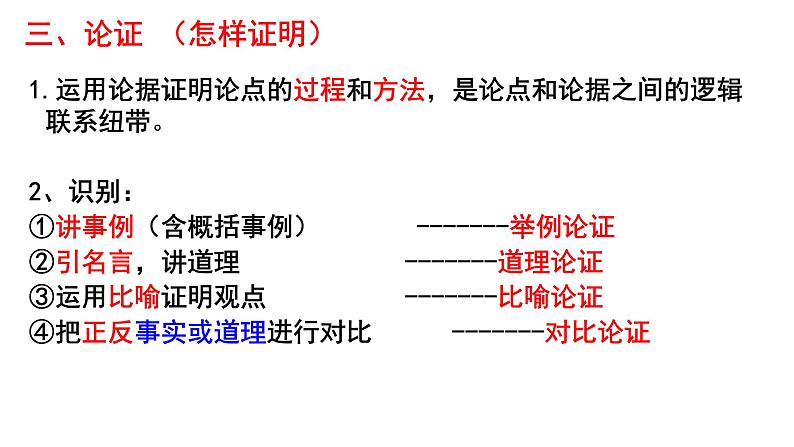 中考语文二轮专题复习：议论文阅读课件PPT第5页