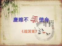 初中语文人教部编版九年级下册唐雎不辱使命示范课课件ppt