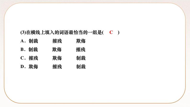 人教部编版语文九上 8　就英法联军远征中国致巴特勒上尉的信（练习课件）03