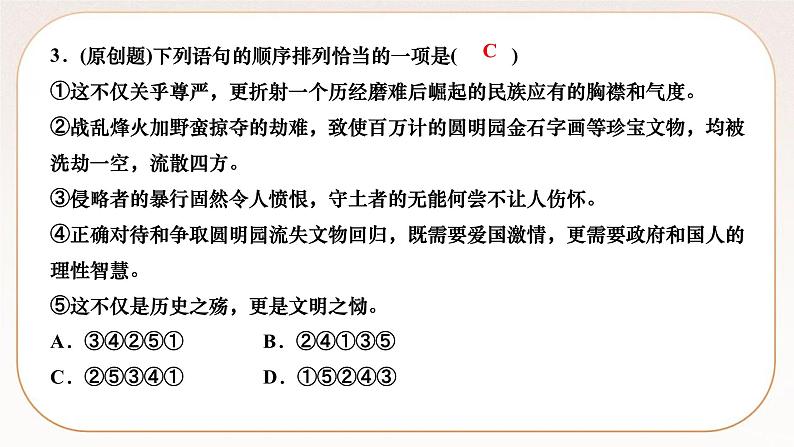 人教部编版语文九上 8　就英法联军远征中国致巴特勒上尉的信（练习课件）05