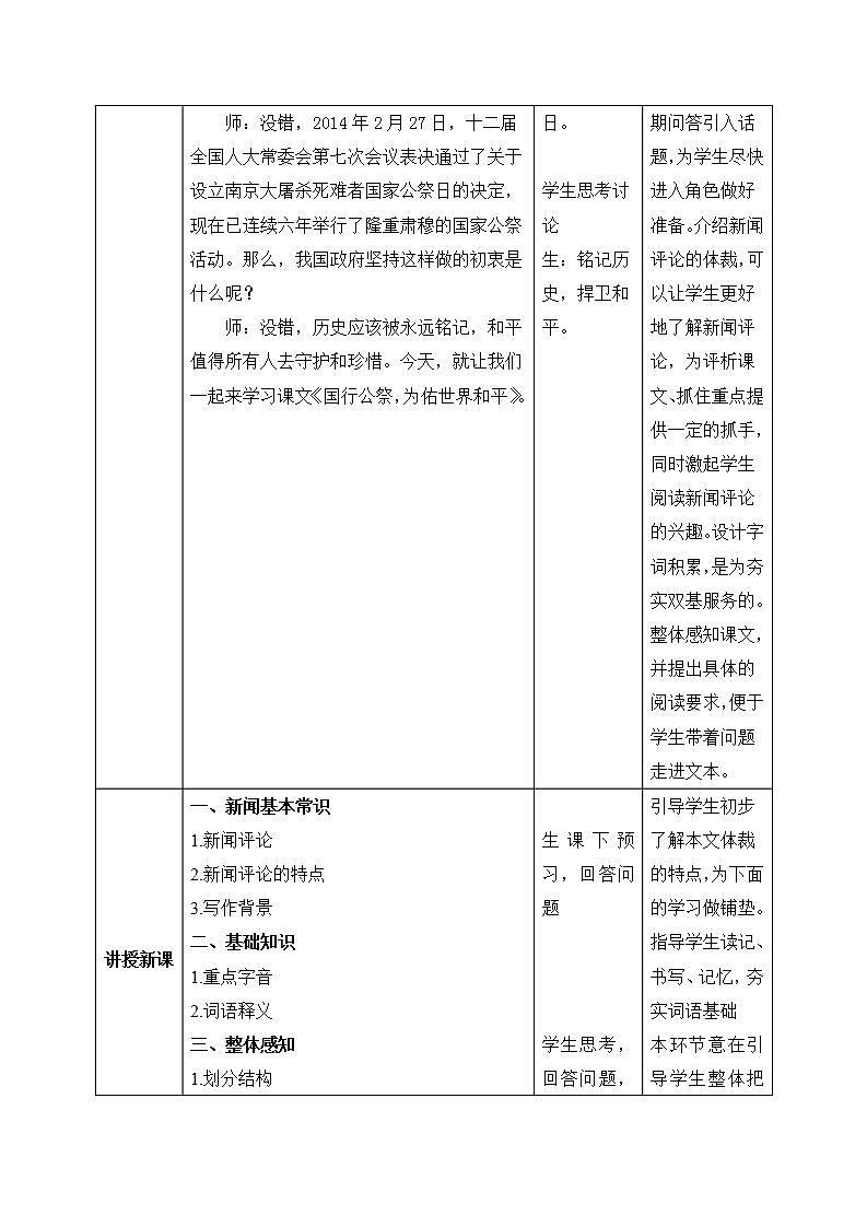 【核心素养目标】人教部编版初中语文八年级上册 《国行公祭，为佑世界和平》课件+教案+同步分层练习（含答案）02