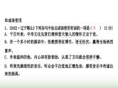 中考语文复习积累与运用2专题四词语理解与运用作业课件