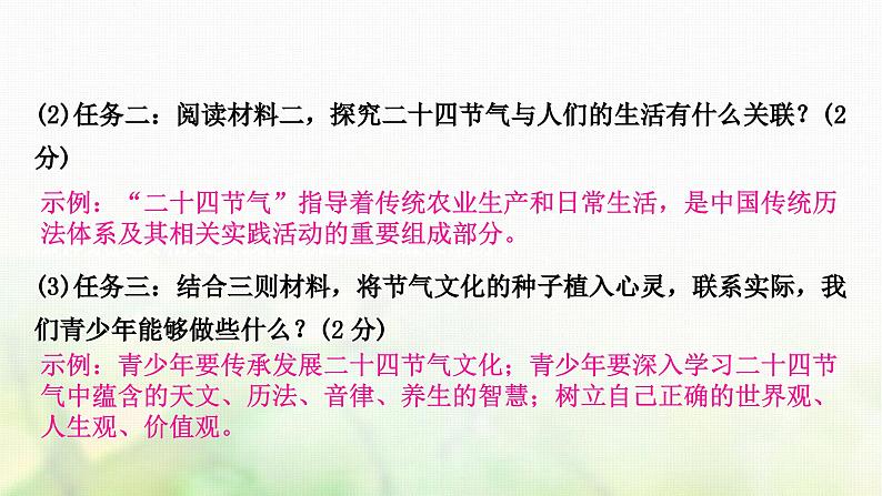中考语文复习积累与运用9专题十一语言运用和综合性学习教学课件06