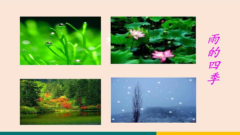 3  雨的四季 课件-统编版初中语文七年级上册02