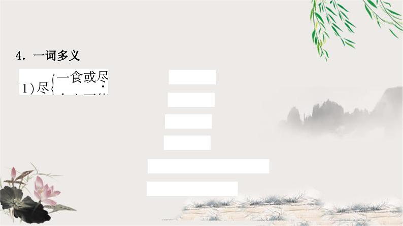 中考语文复习文言文基础马说教学课件04