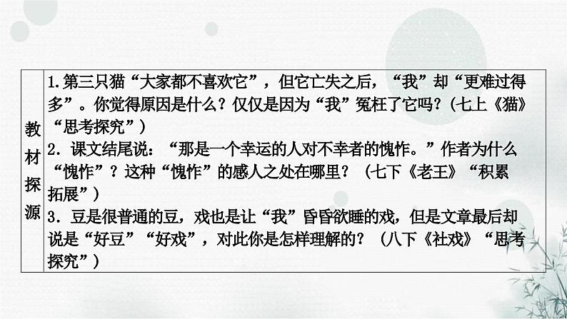 中考语文复习现代文阅读第3课时文章内容理解和感知教学课件第8页