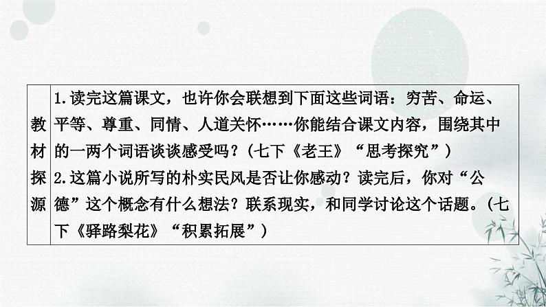 中考语文复习现代文阅读第4课时拓展延伸，表达观点教学课件03