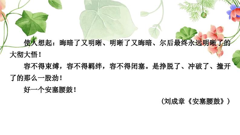 中考语文复习作文第四讲文采飞扬灼灼生华——语言要美教学课件第6页