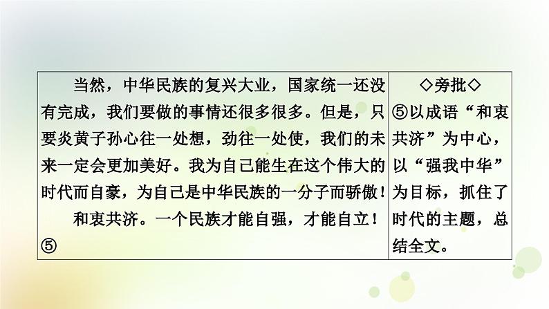 中考语文复习中考优秀范文精选教学课件第7页