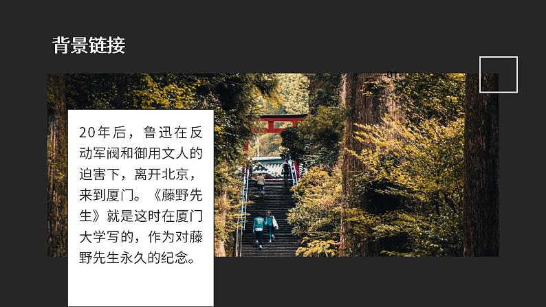 人教部编版语文八年级上册 6 藤野先生 课件06