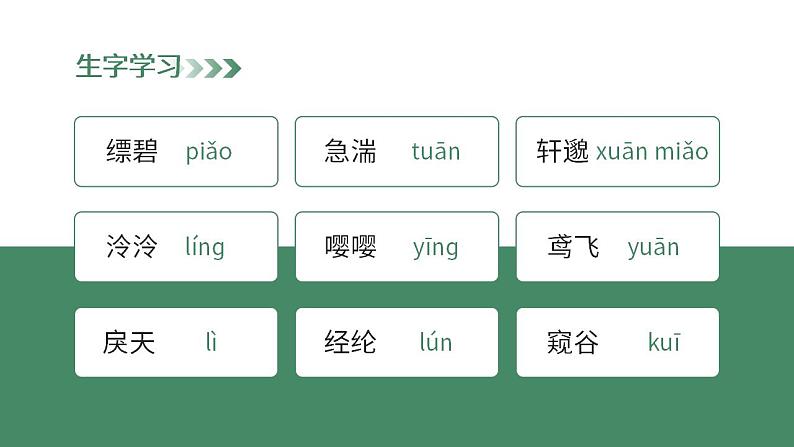 初中语文部编版八年级上册-与朱元思书第6页