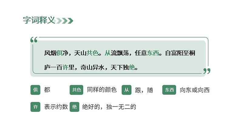 初中语文部编版八年级上册-与朱元思书第8页