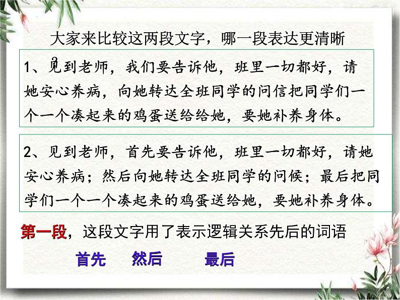 第四单元写作《思路要清晰》课件第1页