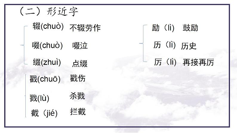 八年级语文上册 第二单元复习课件PPT第6页