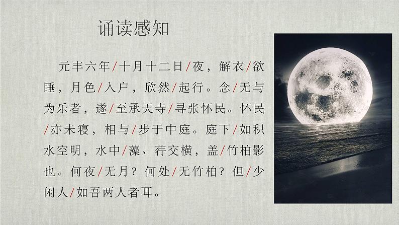 第11课《记承天寺夜游》课件2022-2023学年部编版语文八年级上册04