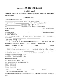 河南省开封市龙亭区2022-2023学年八年级下学期期末语文试题（含答案）