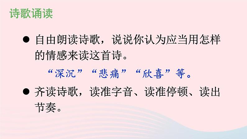 部编九年级语文下册第一单元1祖国啊我亲爱的祖国配套课件第7页