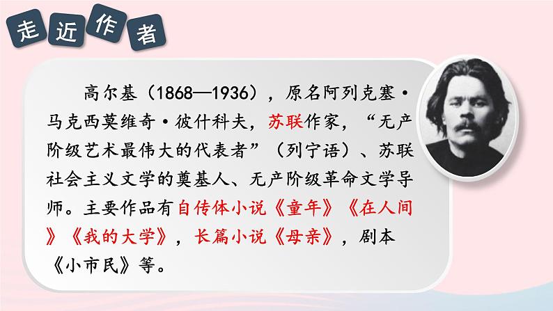 2023九年级语文下册第一单元4海燕考点精讲课件新人教版第4页