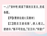 2023九年級語文下冊第六單元主題閱讀作業(yè)課件新人教版