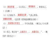 人教版初中语文八年级下册周末作业（八）课件
