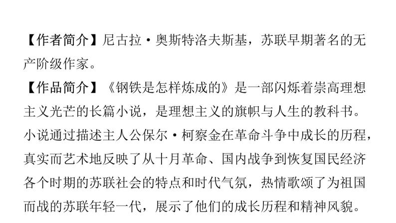 人教版初中语文八年级下册第六单元名著阅读跟踪课件03