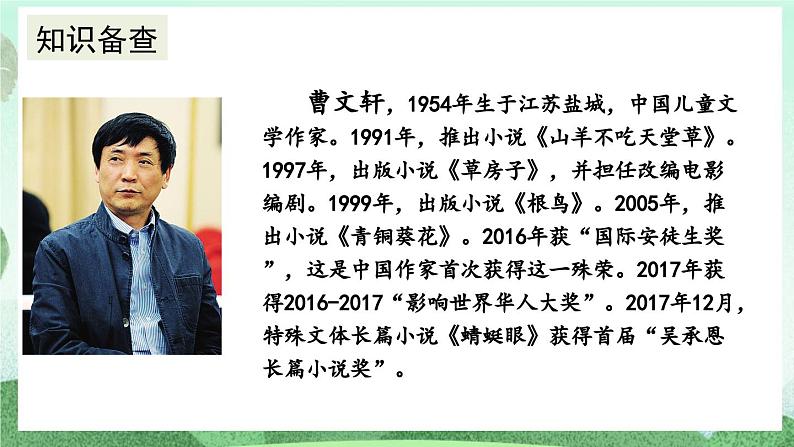 部编版九上语文 17 孤独之旅 课件+教案+练习05