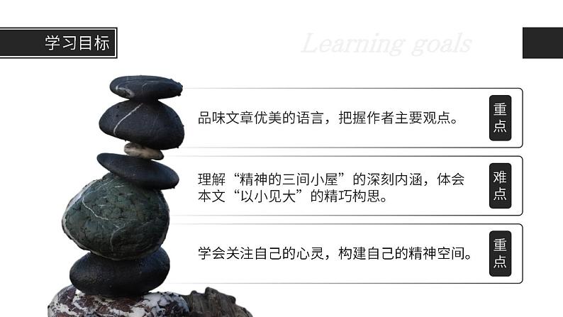 人教部编版语文九年级上册 10 精神的三间小屋 课件03