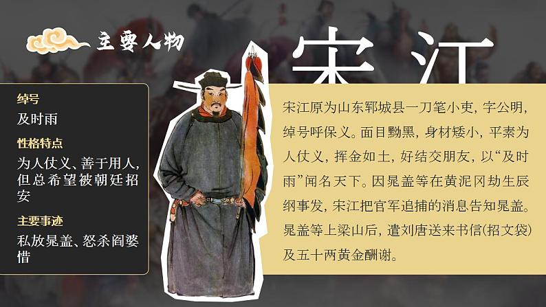 人教部编版语文九年级上册 名著导读（二）《水浒传》：古典小说的阅读  课件06