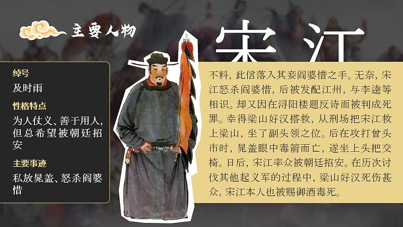 人教部编版语文九年级上册 名著导读（二）《水浒传》：古典小说的阅读  课件07