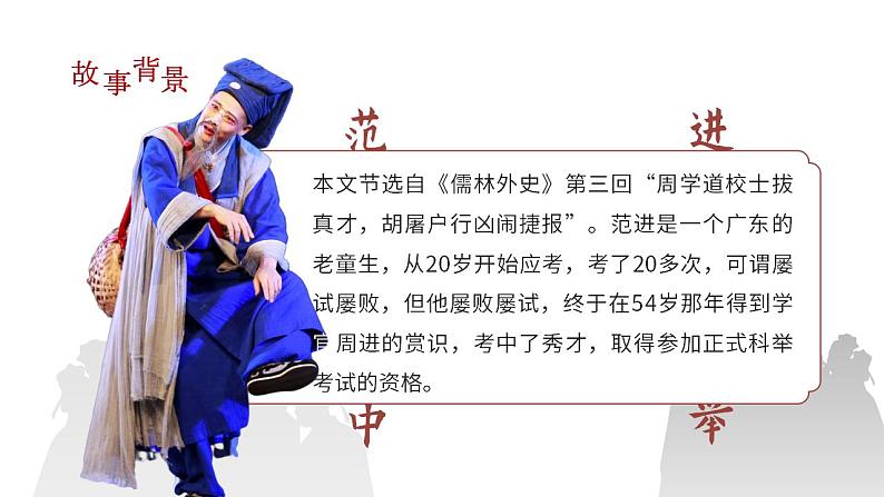 初中语文部编版九年级上册-范进中举第6页