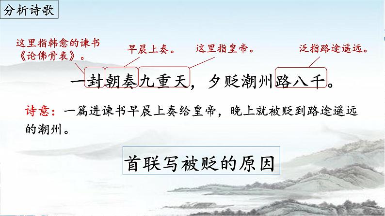 《左迁蓝关示侄孙湘》（课件）07