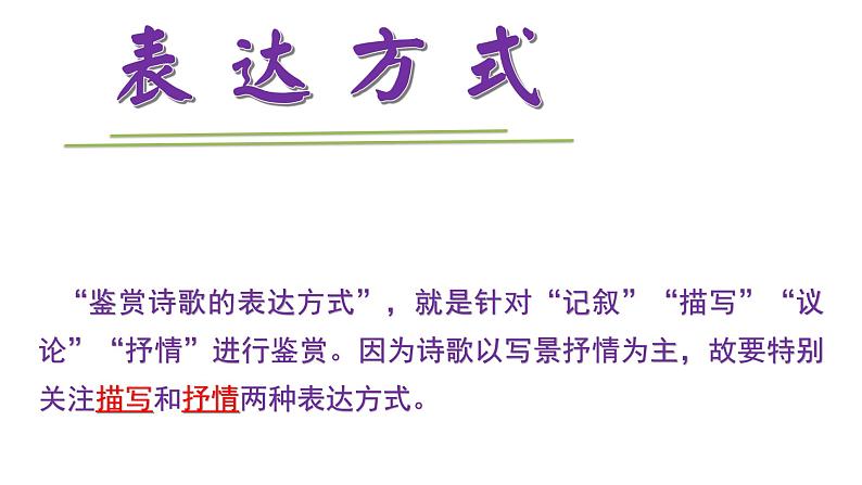 中考语文鉴赏诗歌之表达技巧课件 (1)第4页