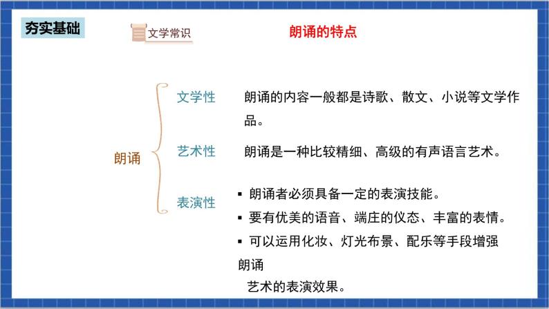 人教部编版语文九上 第一单元诗歌朗诵 课件+教案06