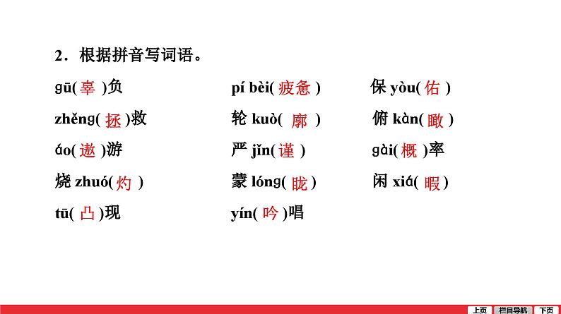 七年级下册第六单元-中考语文第一轮复习课件PPT第4页