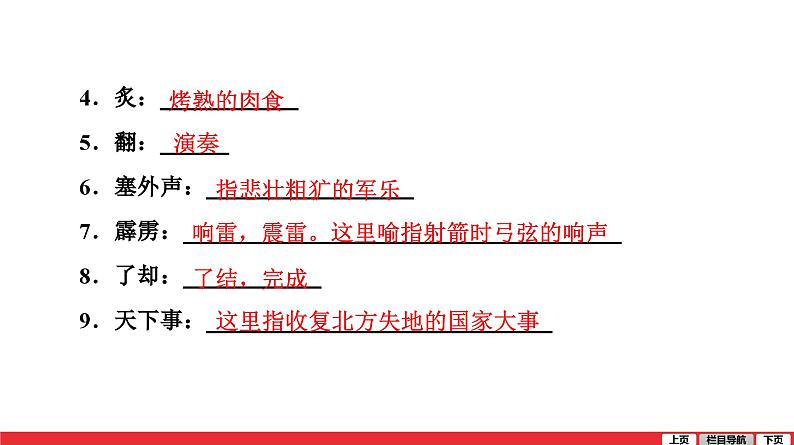 破阵子为陈同甫赋壮词以寄之课件PPT第7页