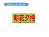 1、第三单元名著导读《朝花夕拾》复习课件  部编版语文七年级上册