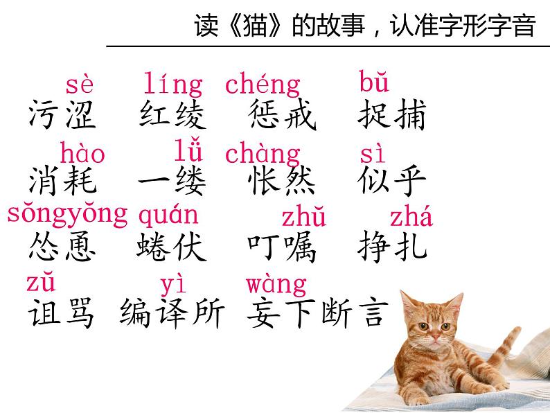 统编版七年级上第16课《猫》课件.ppt统编版七年级上第16课《猫》课件07