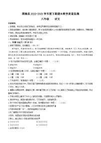 河南省信阳市商城县2022-2023学年八年级下学期期末语文试题（含答案）