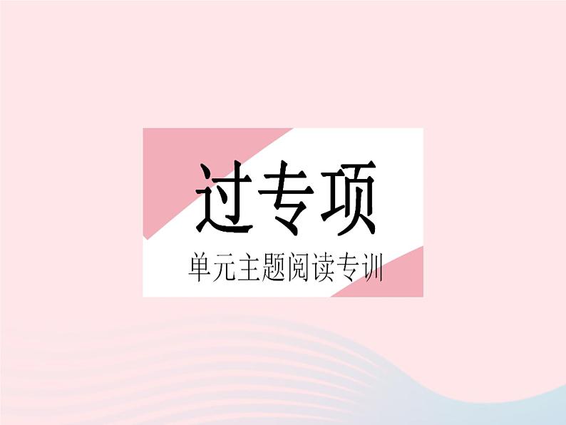 河北专用2023九年级语文上册第二单元中考阅读专训作业课件新人教版02