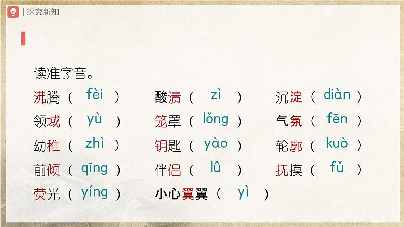 【人教部编版】八上语文  9《美丽的颜色》（课件+教案+导学案）07