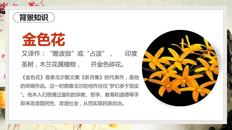 部编版七年级语文上册--7散文诗二首-金色花（精品课件）05